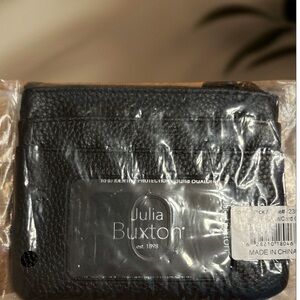Julia Buxton small Black purse
